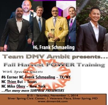Event Team DMV Ambit - Fall Power Training