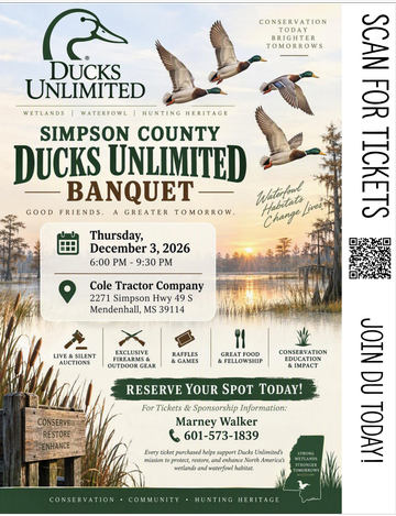 Event Simpson County Banquet- Mendenhall