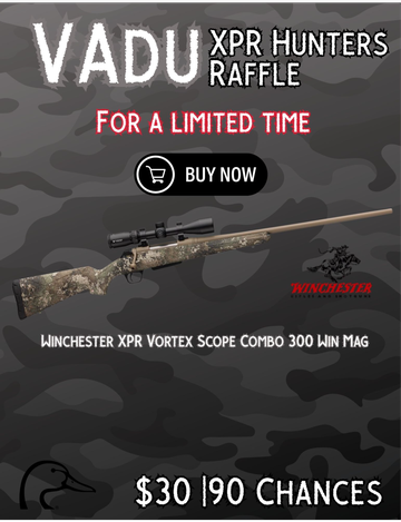 Event VADU XPR Hunters Raffle