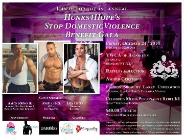 Event Hunks4Hope's STOP Domestic Violence Benefit Gala