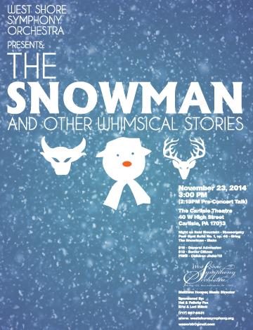 Event WSSO Masterworks Concert I: The Snowman & Stories