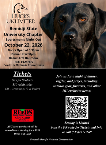 Event Bemidji State University Sportsman's Night Out