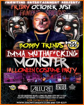 Event Allure NYC Halloween with Bobby Trends - Shake The