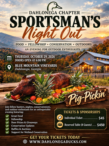 Event Dahlonega Sportsman Night Out