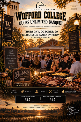 Event Wofford College Dinner & Banquet: Spartanburg, SC