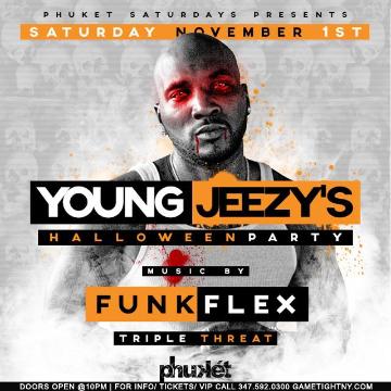 Event Buy Tickets Now Phuket NYC Young Jeezy Halloween
