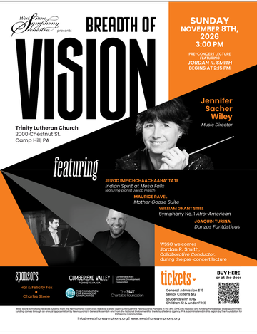 Event WSSO Presents "Breadth of Vision" - Masterworks #1