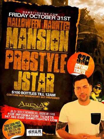 Event Halloween Arena Lounge party 2014
