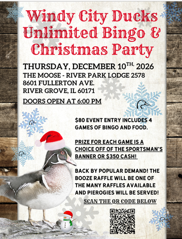 Event Windy City Bingo & Christmas Party