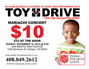 Event The Salvation Army Holliser - Toy Drive Concert
