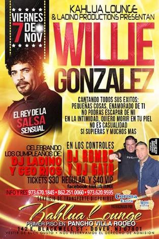 Event Willie Gonzalez