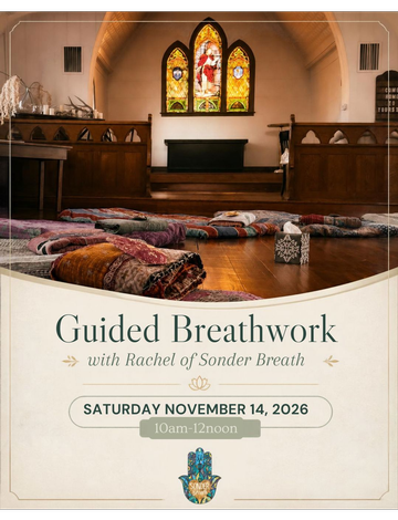 Event Guided Breathwork with Rachel of Sonder Breath
