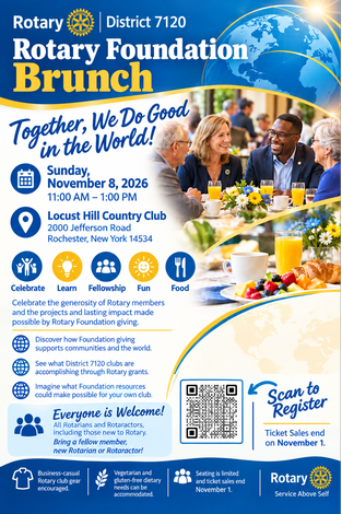 Event District 7120 Rotary Foundation Brunch