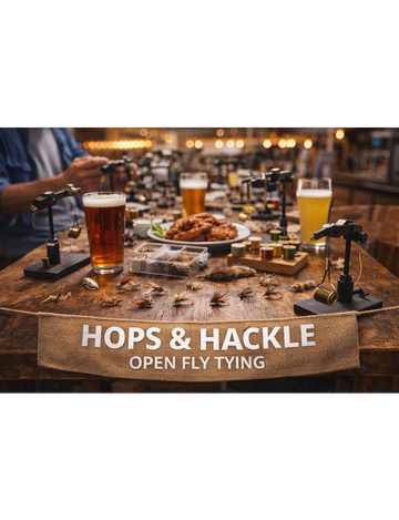 Event Hops & Hackle - Open Fly Tying