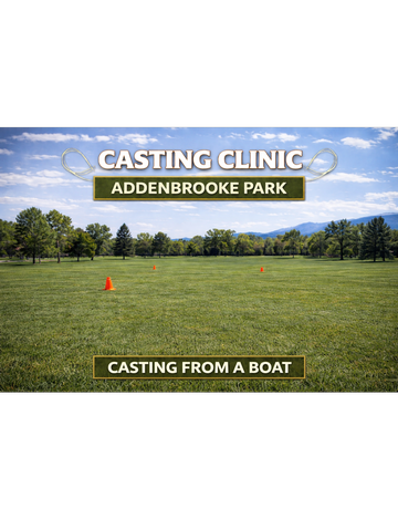 Event Casting Clinic - Casting from a boat