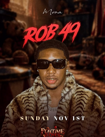 Event Motion Picture Sundays Halloween Week Rob 49 Live At Mona Miami