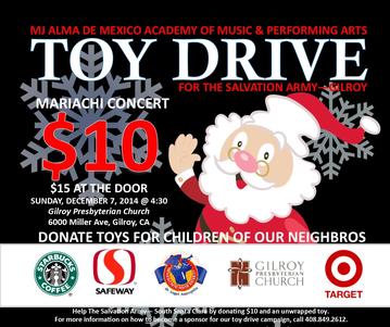 Event Gilroy - Toy Drive Concert