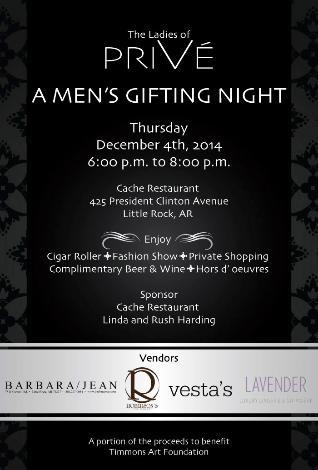 Event Privé: A Men's Gifting Night