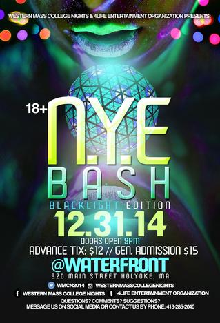 Event New Years Eve Glow Bash 2014! "Blacklight Edition"