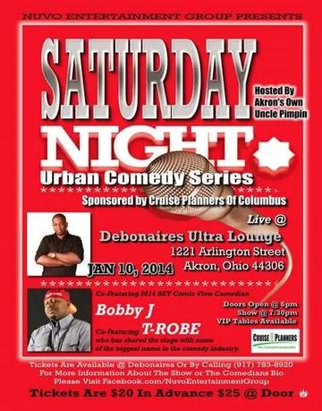 Event Saturday Urban Comedy Night Comedy Series