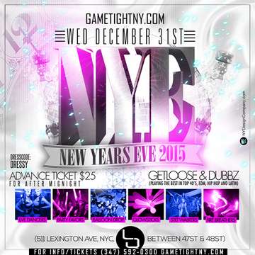 Event Buy Tickets LQ NEW YEARS EVE NYE Latin Quarters NY