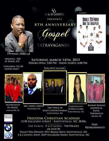 Event D & D Gospel Presents