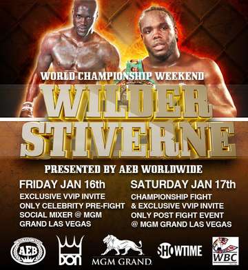 Event WBC Championship Fight Wilder VS Stiverne