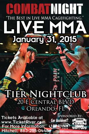 Event Combat Night XLI @ Tier Nightclub