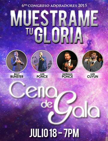 Event Cena de Gala - Adoradores 2015