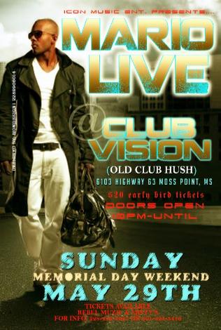Event Mario Appearing Live @Club Vision