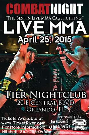 Event Combat Night XLV @ Tier Nightclub