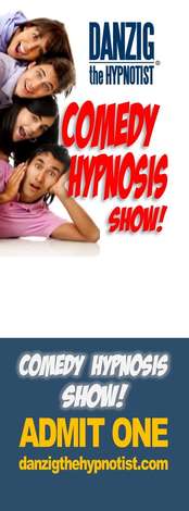 Event DANZIG the HYPNOTIST Comedy Hypnosis Show!