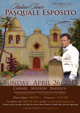 Event Pasquale at Carmel Mission Basilica