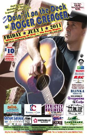 Event 12th Annual Doin' it on the Deck w/ Roger Creager