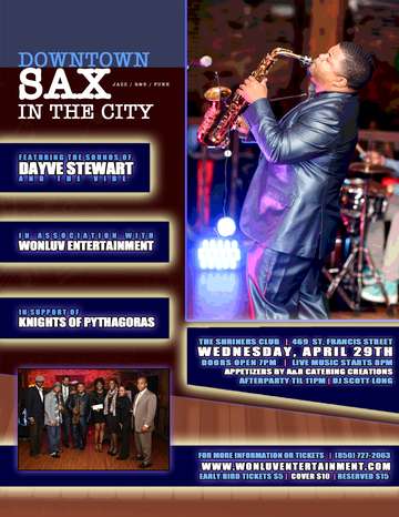 Event Downtown SAX in the City 4.0