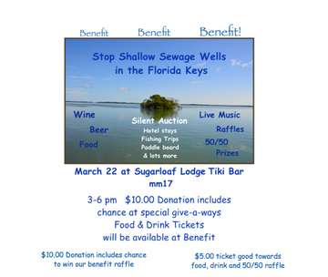 Event STOP SHALLOW SEWAGE WELLS IN THE FLORIDA KEYS