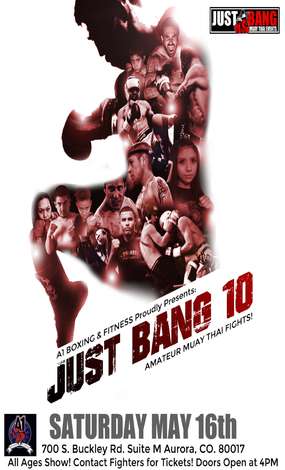 Event Just Bang 10 Muay Thai