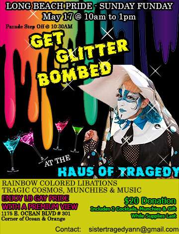 Event Get Glitter Bombed - LB Pride 2015