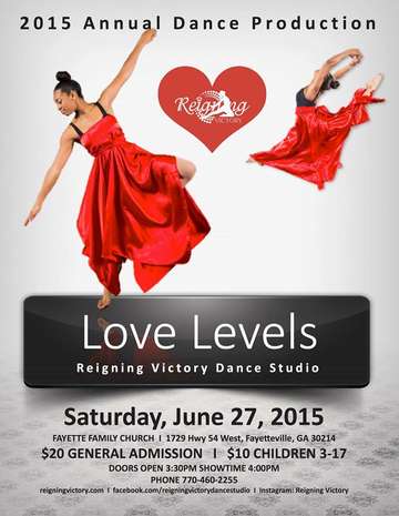 Event "Love Levels" a Dance Production
