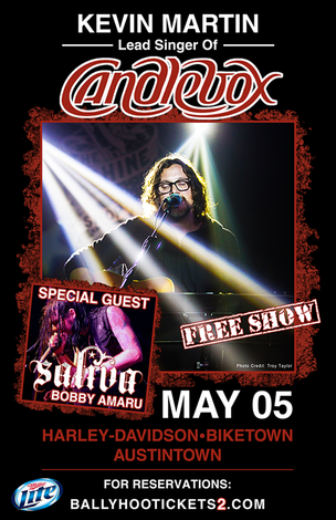 Event KEVIN MARTIN - Lead Singer of CANDLEBOX