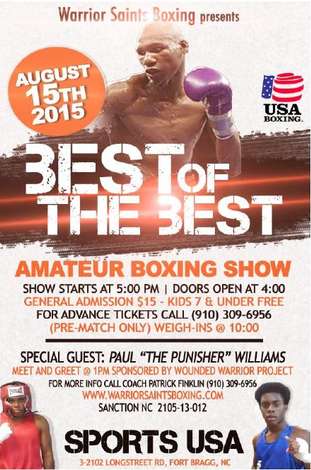 Event Best of the Best  Boxing
