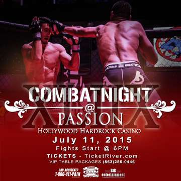 Event Combat Night XLIIX @ Passion