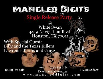 Event Mangled Digits: Single Release Party