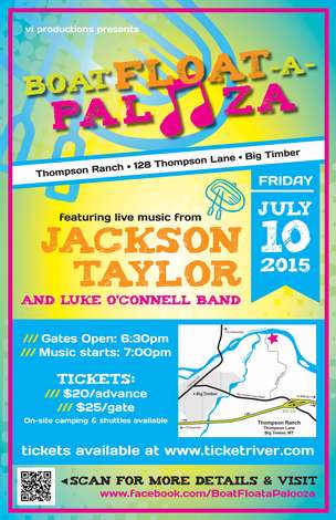 Event 2015 Boat Float-A-Plooza featuring Jackson Taylor