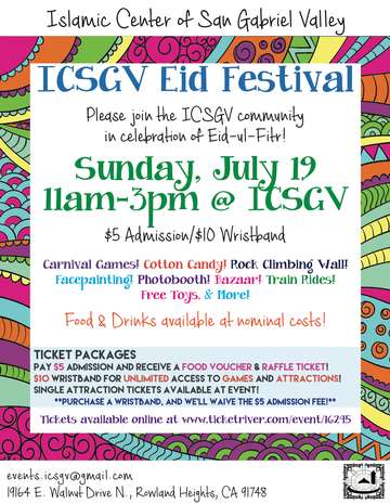 Event ICSGV Eid Festival