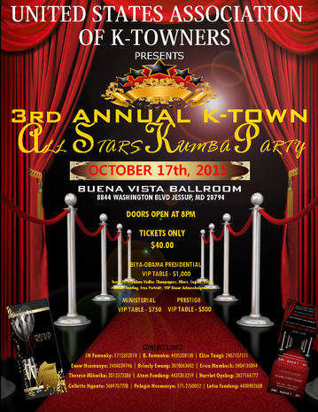 Event 3rd. ANNUAL USAK - KUMBA PARTY