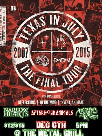 Event Texas In July Final Tour