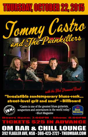 Event Tommy Castro and The Painkillers @ OM Bar