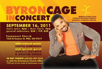 Event Byron Cage in Concert