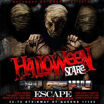 Event Halloween Escape Penthouse Rooftop NYC party 2015